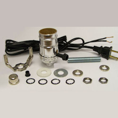 SILVER KIT: OFF/ON, 12' BLACK CORD SILVER KIT: OFF/ON, 12' BLACK CORD